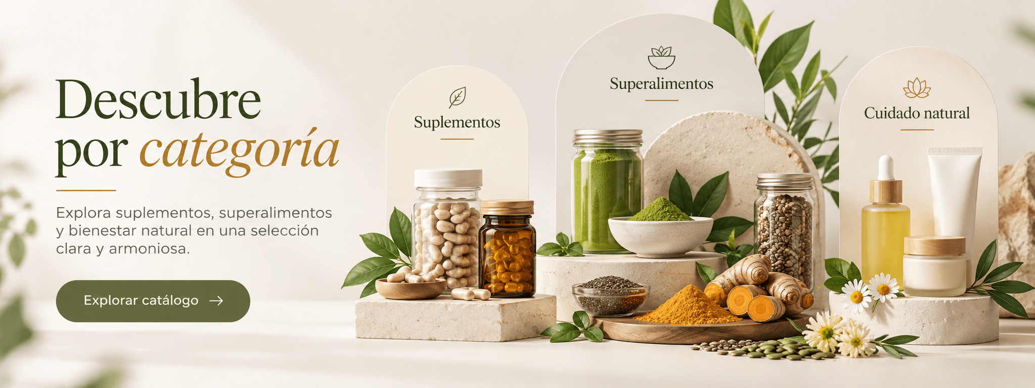 Catálogo de productos naturales