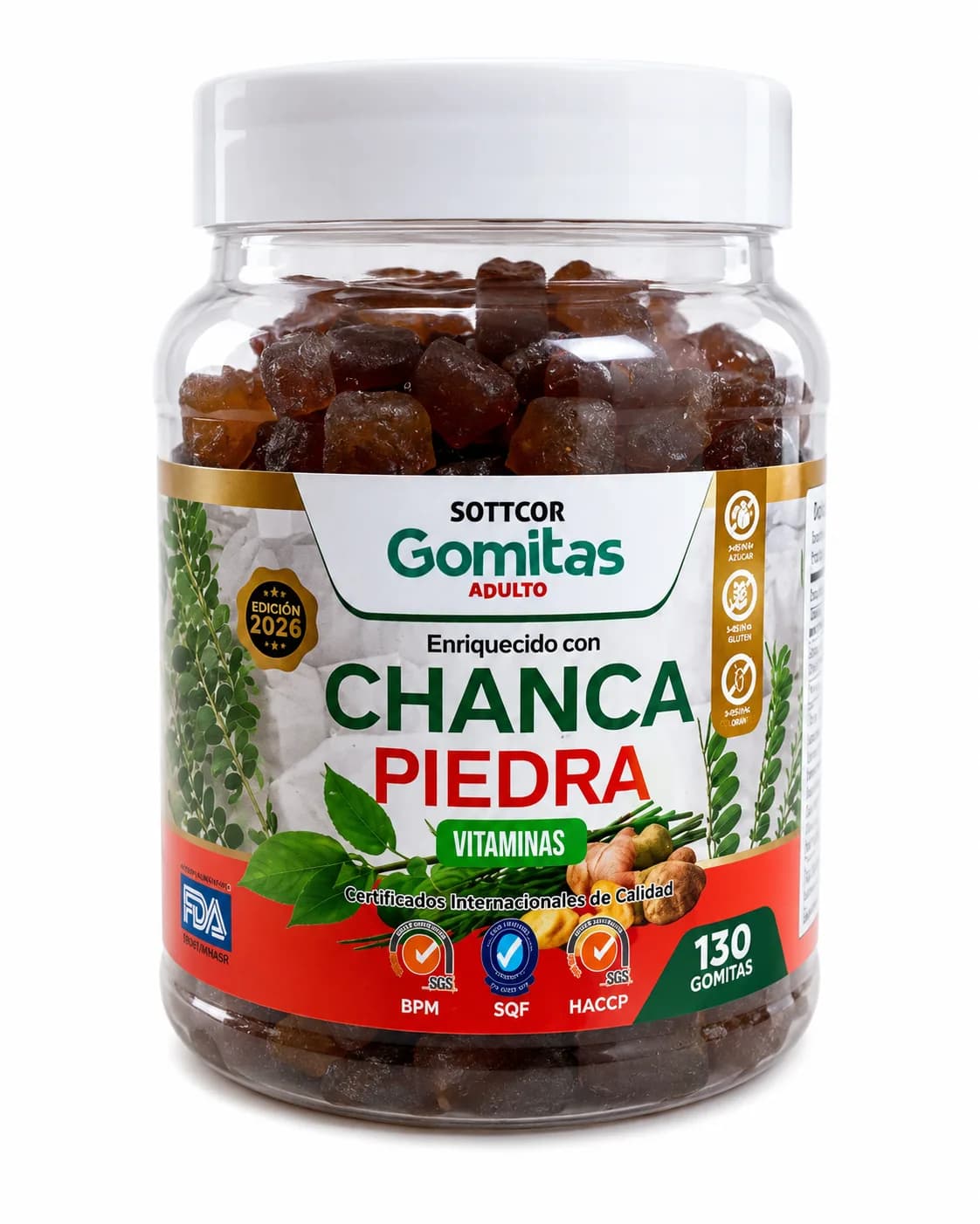Gomitas Adulto con Chanca Piedra — imagen 1