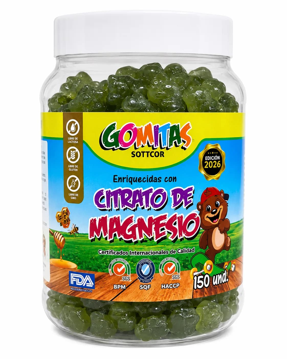 Gomitas Niño Citrato de Magnesio
